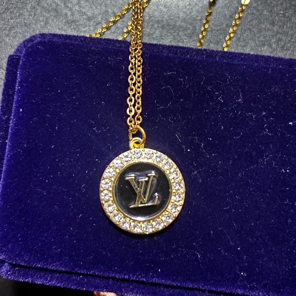 Upcycled Jewelry - Lv charms